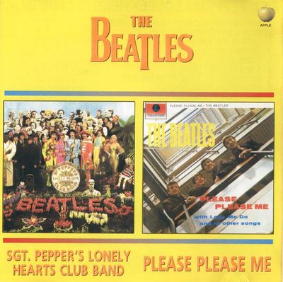 CD: The Beatles — «Sgt. Pepper&#39;s Lonely Hearts Club Band / Please Please Me» (2000)