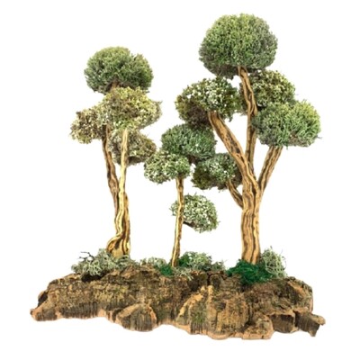 Островок деревьев из цетрарии 50 см
