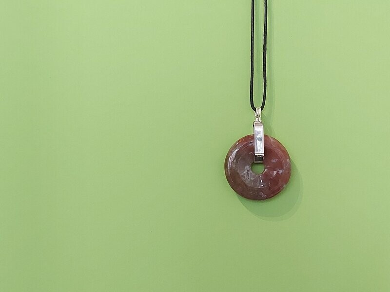 Chalcedon rotbraun