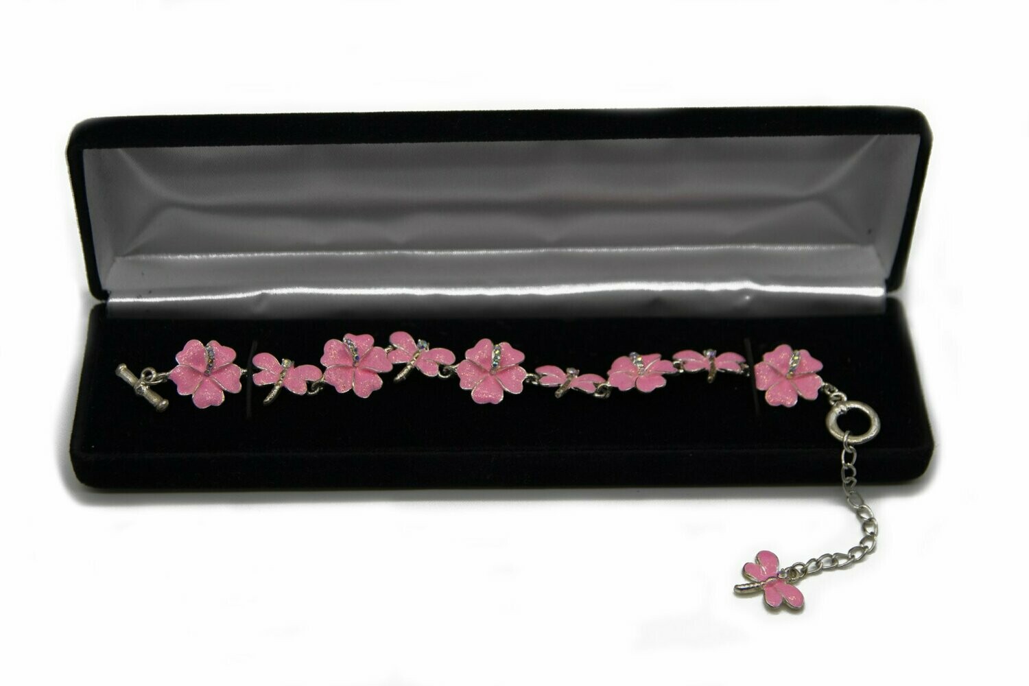 Hand Painted Island Hibiscus Bracelet