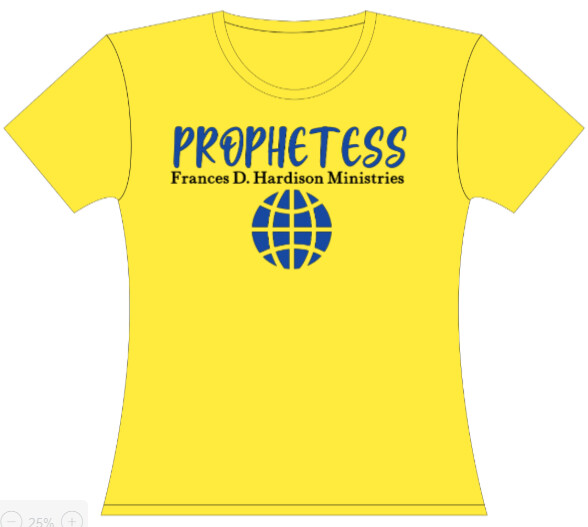 Prophetess Frances D. Hardison Ministries Unisex T-shirt