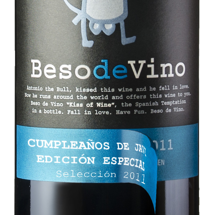 Personaliza tu Beso de Vino