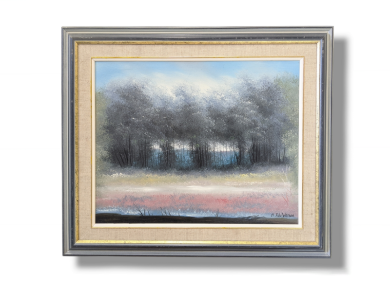 Original Oil Painting of Landscape by B. Adolphsson