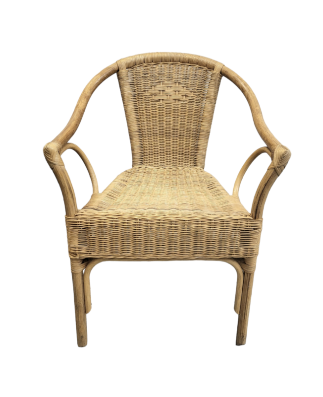 Vintage Rattan Armchair