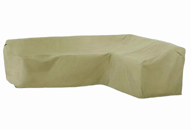 60" x 90" Premium Small L Shape Outdoor Couch Weather Cover 