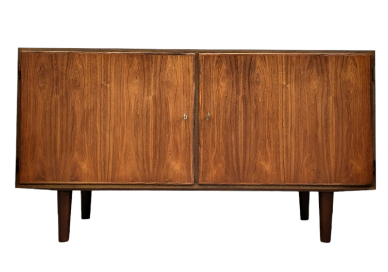 Mid Century Walnut Credenza by Hundevad