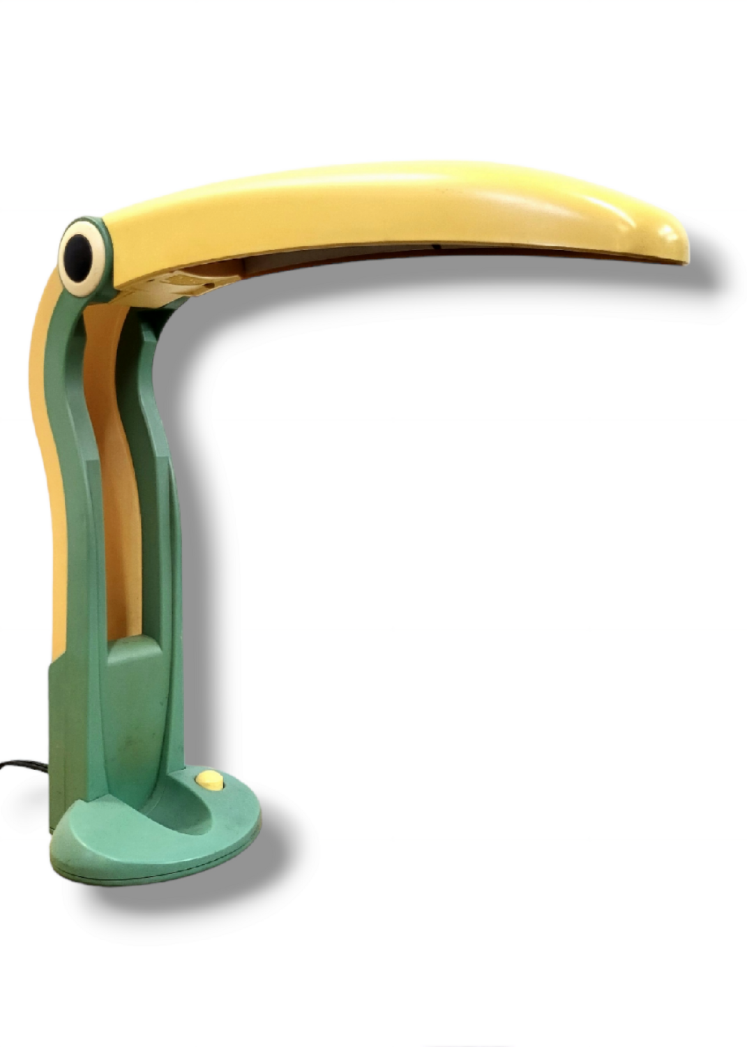 Vintage Toucan Lamp by H.T. Huang (Yellow and Green)