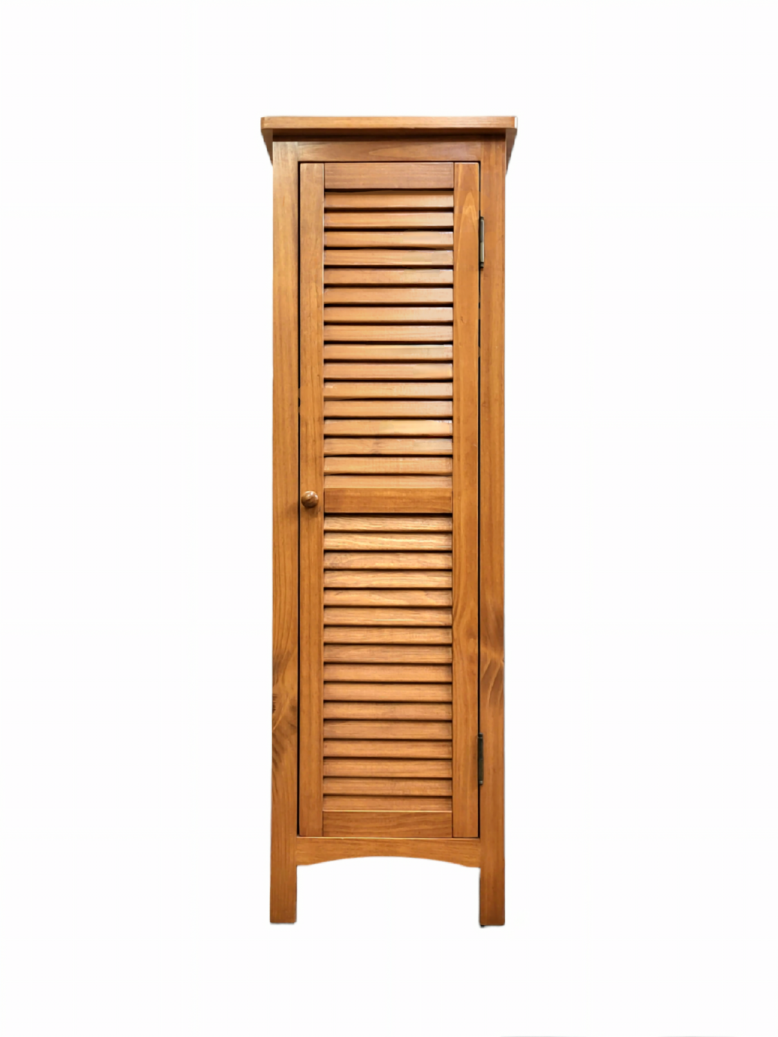 Solid Wood Skinny Storage Cabinet