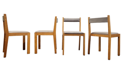 Japanese Minimalist Style Mid Century Chairs