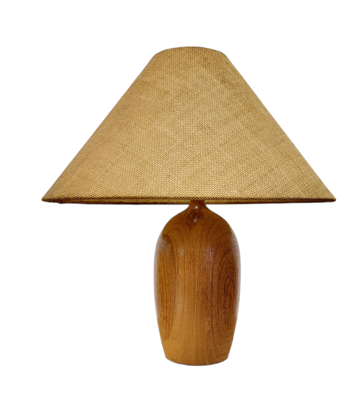Solid Teak Table Lamp