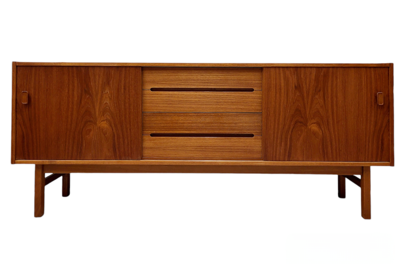 Mid Century Teak Credenza by Nils Jonsson for Troeds