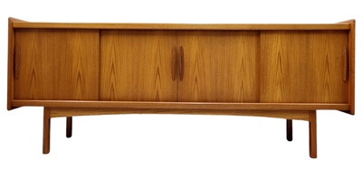 82" Long Teak Credenza by PBJ Mobler