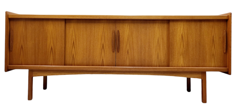 82" Long Mid Century Teak Credenza by PBJ Mobler