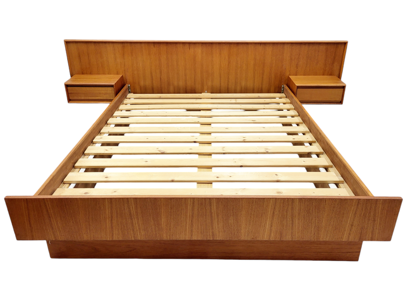 Teak Queen Size Platform Bedframe by Art Furn