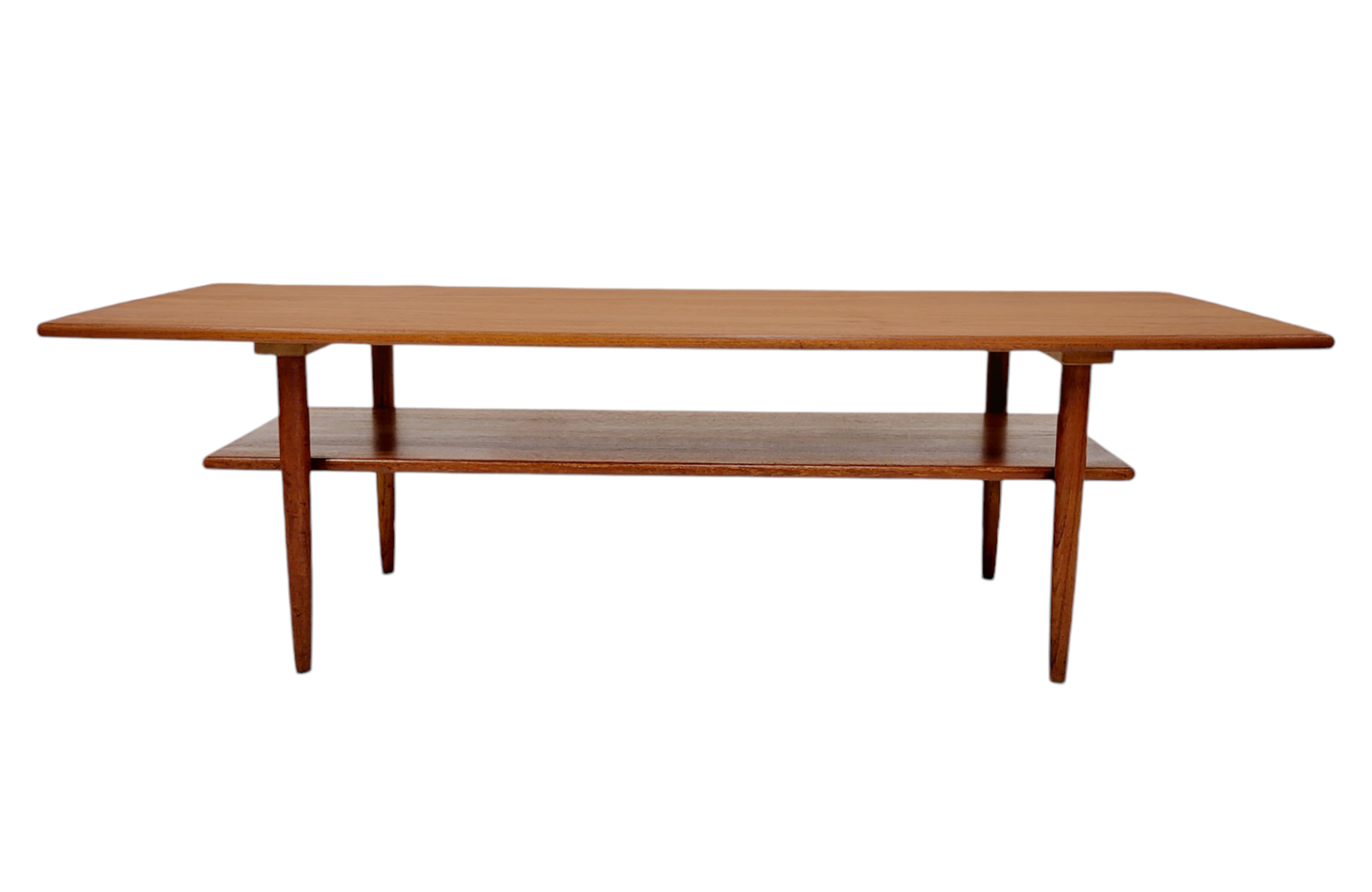 Teak Surfboard Coffee Table