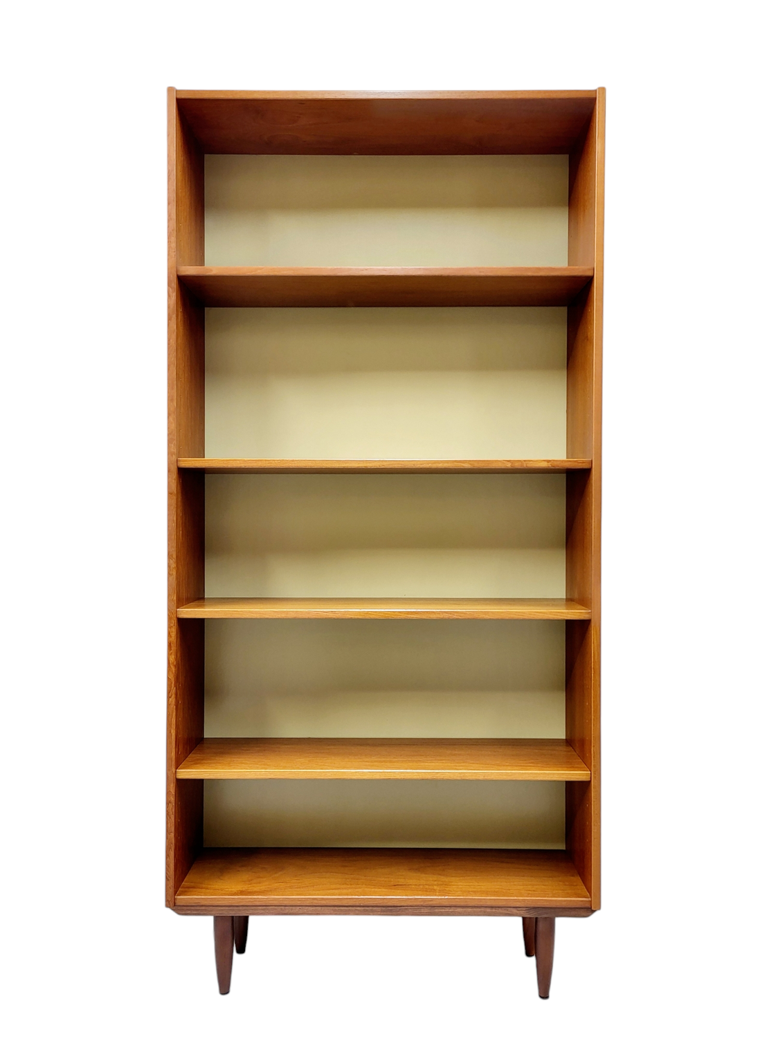 5 Tier Teak Bookcase