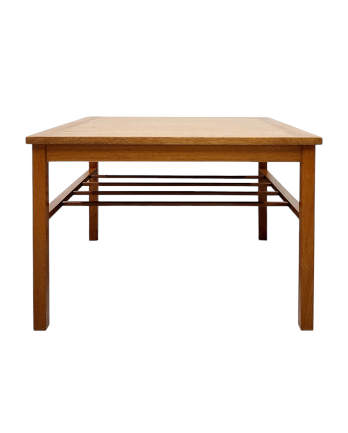 Mid Century Teak Square Coffee Table