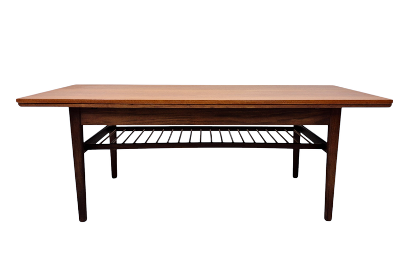 Mid Century Teak Convertible Coffee Table/Dining Table by Kai Kristiansen