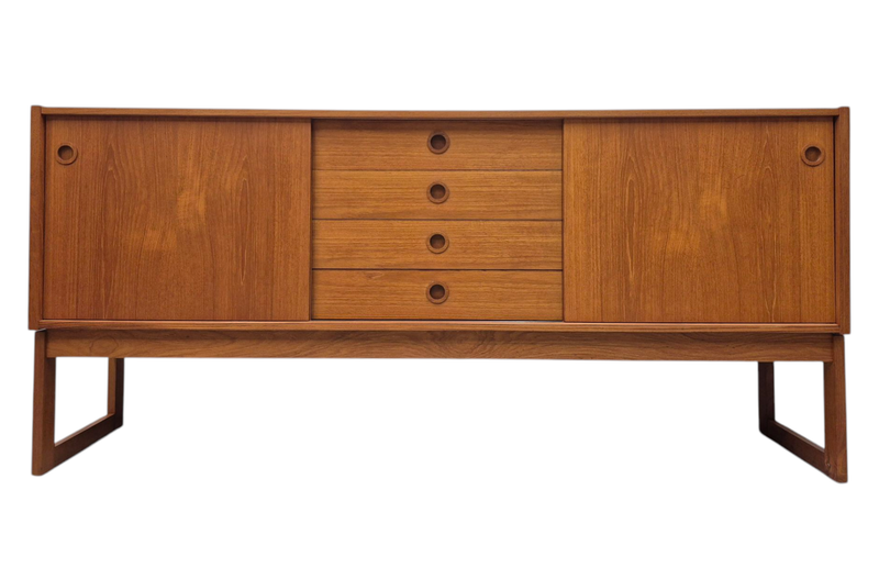 Swedish Mid Century Teak Credenza
