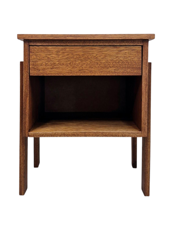 Vintage Solid Mahogany Nightstand