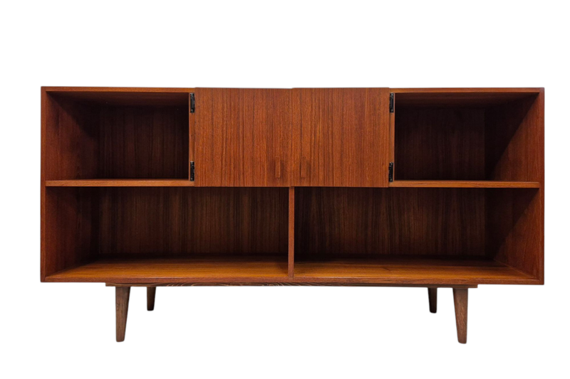 Vintage Handcrafted Teak Credenza