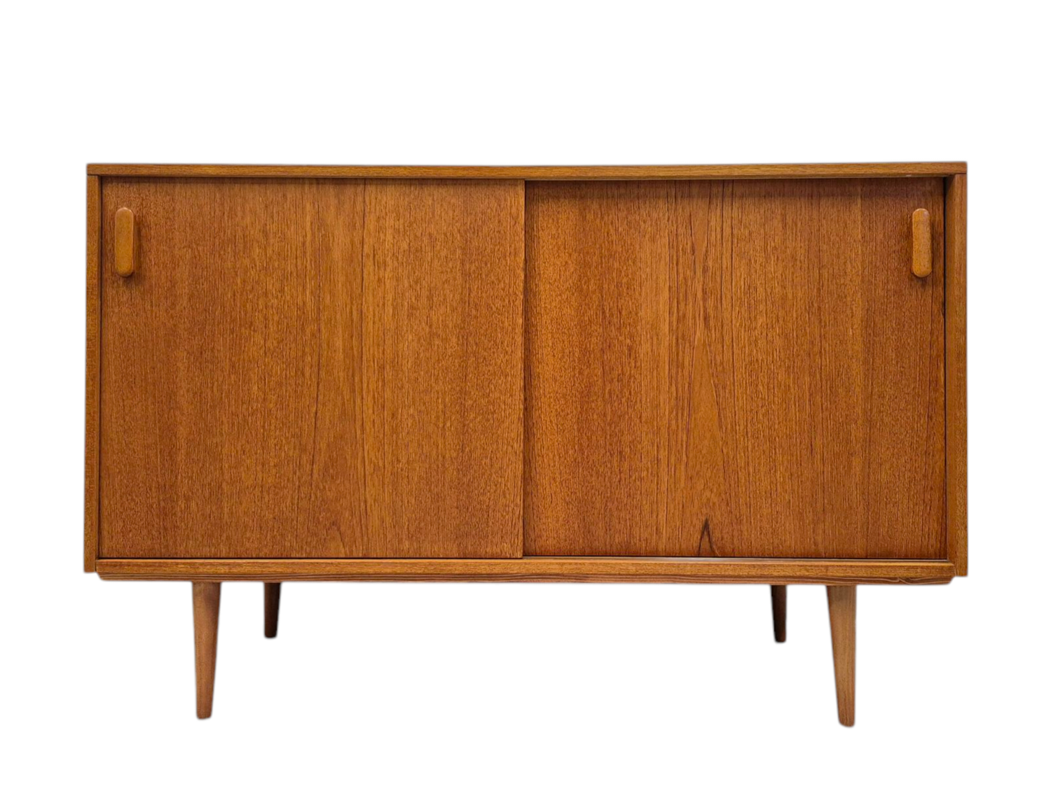 Danish Mid Century Teak Compact Credenza