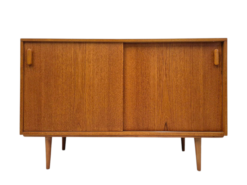Danish Mid Century Teak Compact Credenza