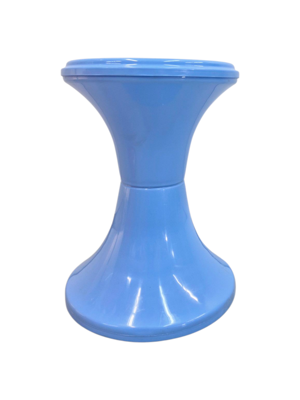 Blue Trumpet Stool