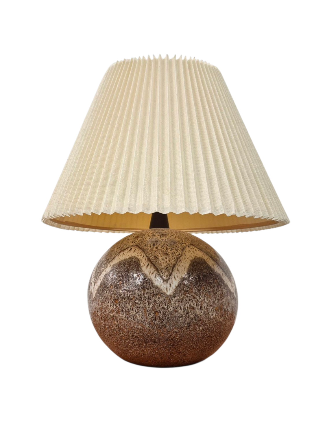 Mid Century Lava Drop Ceramic Lamp by Maurice Chalvignac