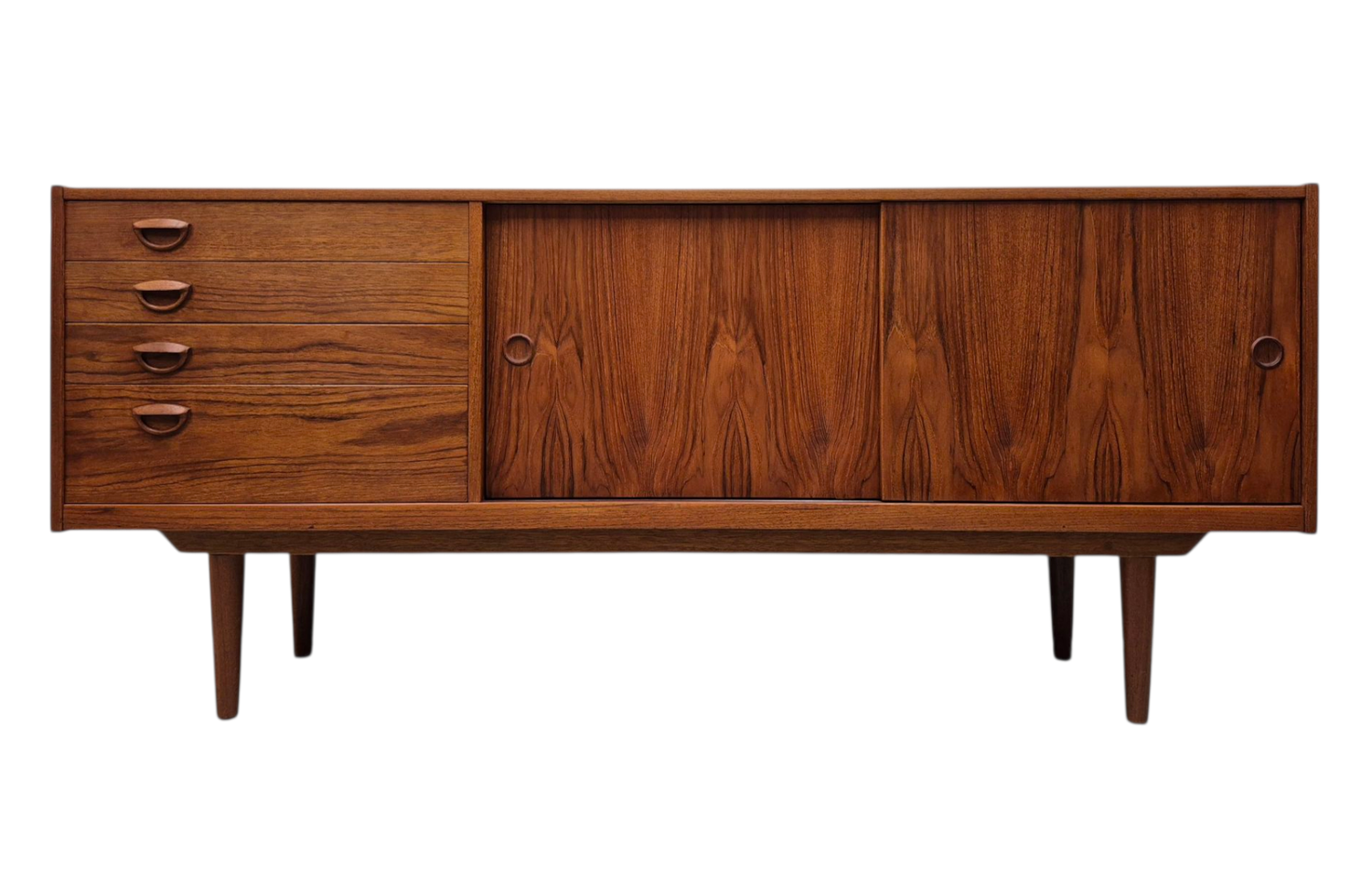 Mid Century Teak Credenza by Kai Kristiansen