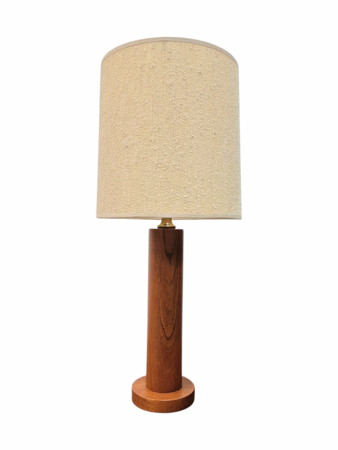 Mid Century Teak Lamp