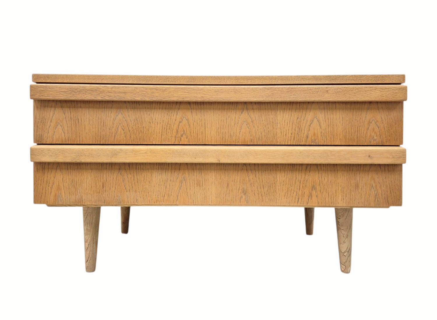 Swiss Made Mid Century Oak Cabinet with Drawers