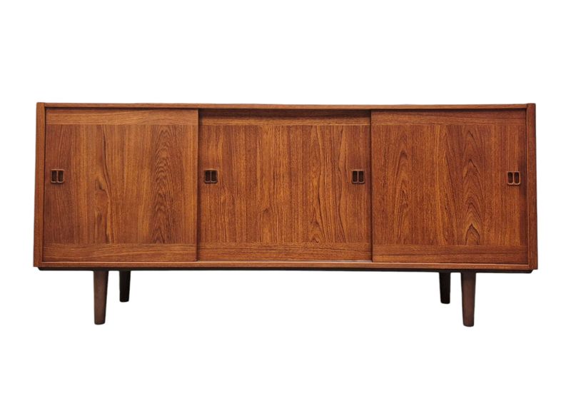Mid Century Teak Credenza by Clausen and Son