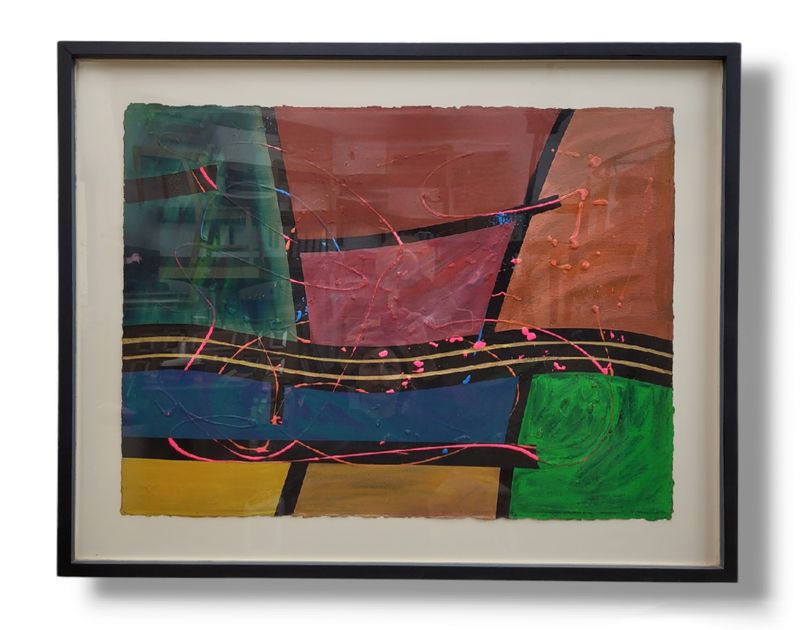 Original Mixed Media Abstract Painting