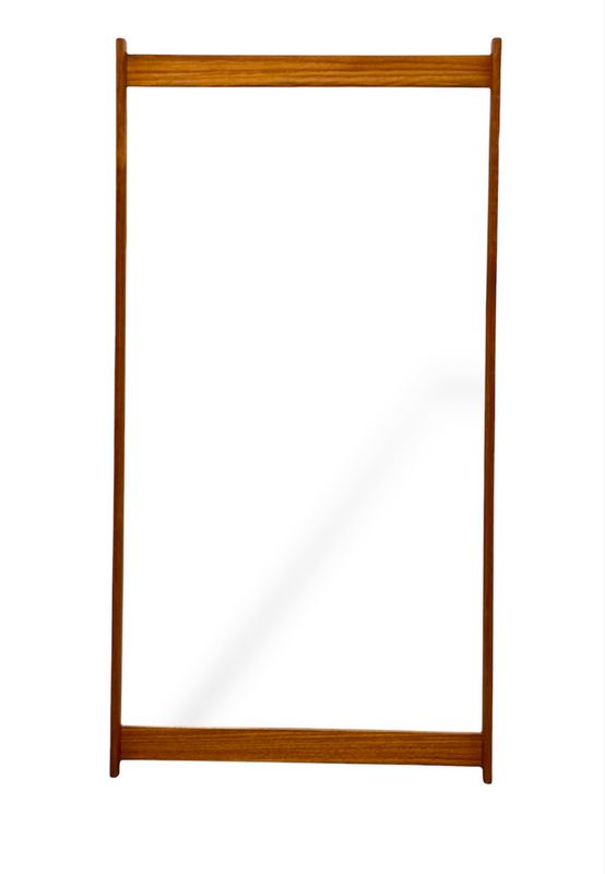 Mid Century Teak Mirror