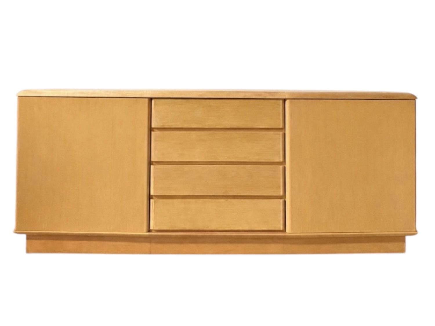 Vintage Maple Sideboard with 4 Drawers in the Middle by Nordic Furniture Vintage Maple Sideboard with 4 Drawers in the Middle by Nordic Furniture