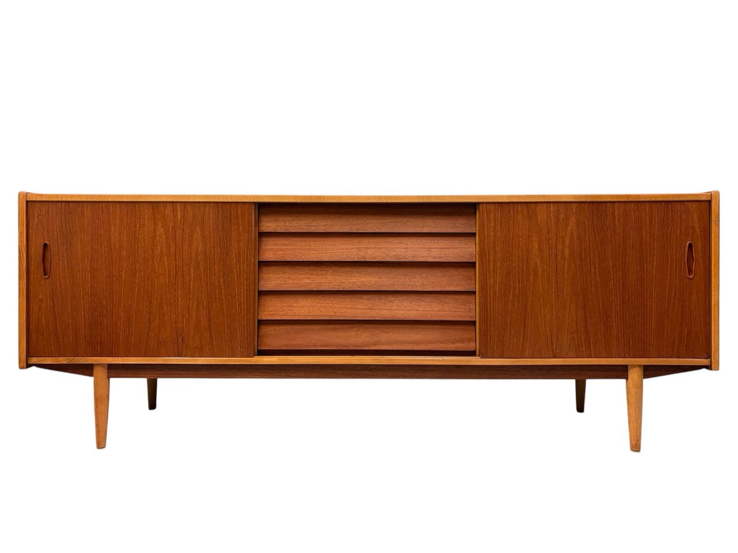 Mid Century Teak Credenza "Trio" by Nils Jonsson for Troeds
