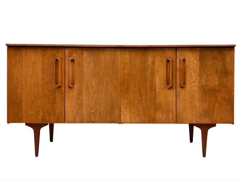 Mid Century Solid Birch Credenza Sideboard by Jan Kuypers for Imperial Furniture