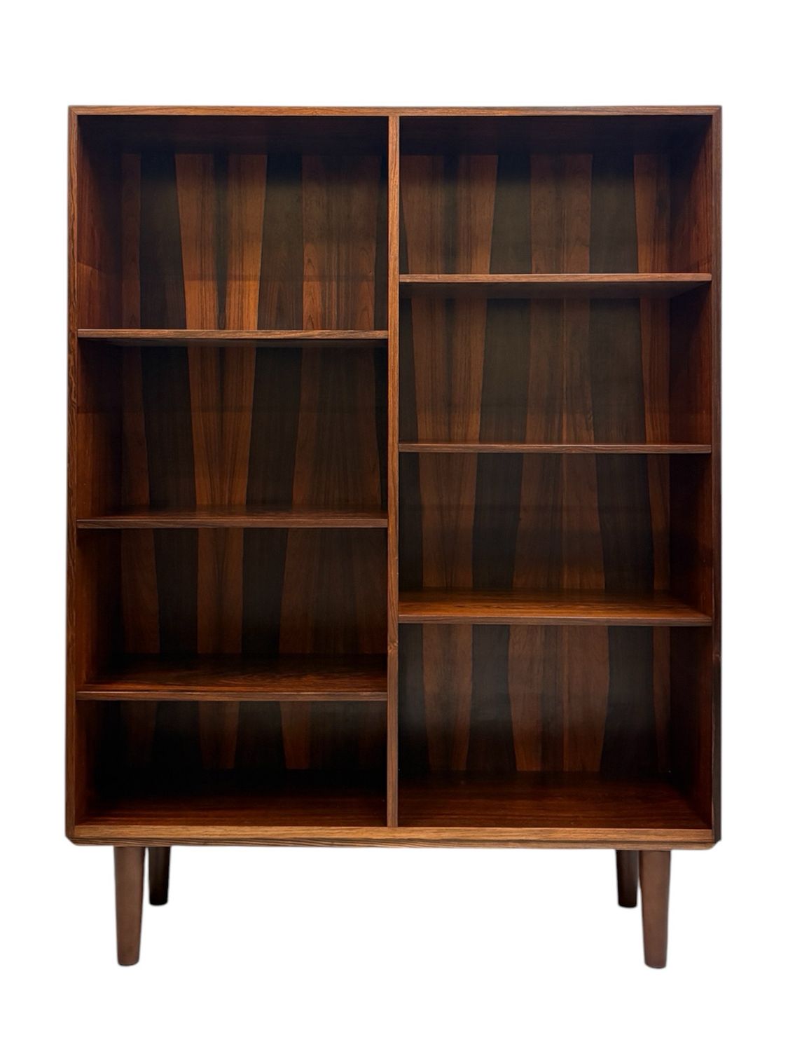 Mid Century Rosewood Bookcase by Kai Winding for Hundevad
