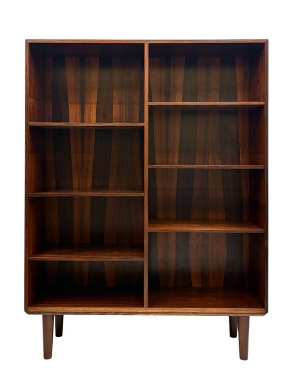 Mid Century Rosewood Bookcase by Kai Winding for Hundevad