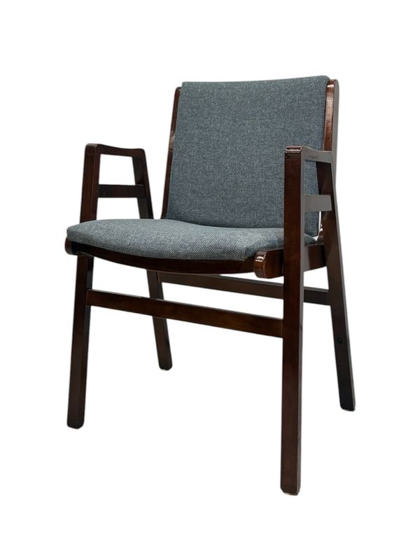 Mid Century Walnut Armchair