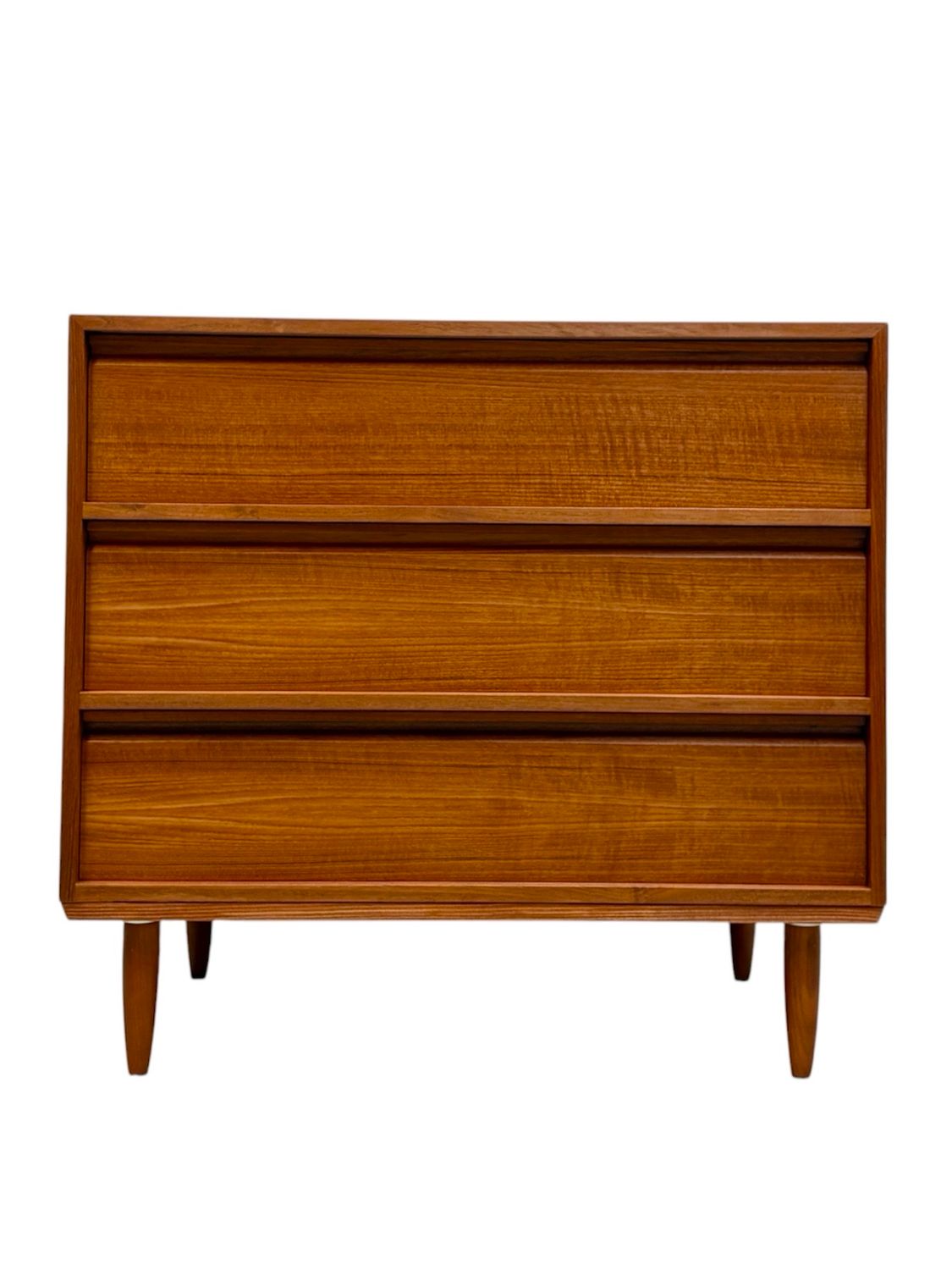 Compact Danish Mid Century Teak Dresser