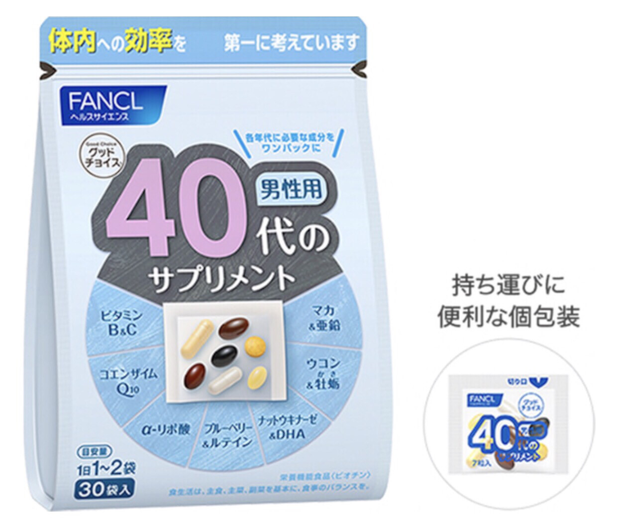Fancl Good Choice Для мужчин от 40 лет