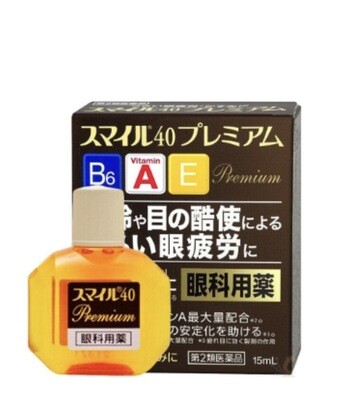 Lion Smile 40 Premium Японские глазные капли, 15мл