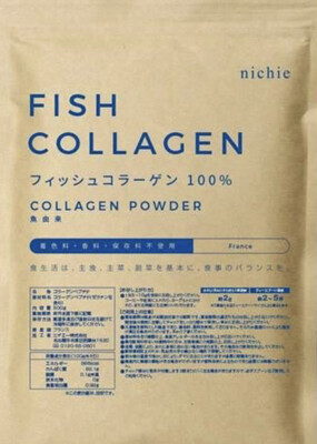 Низкомолекулярный рыбный коллаген, Nichie, 500 г на 100 дней.