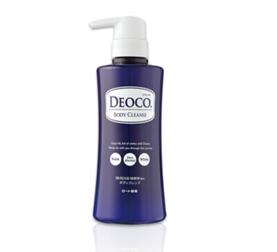 ROHTO Deoco Body Cleanse Гель-дезодорант для душа, 350 мл