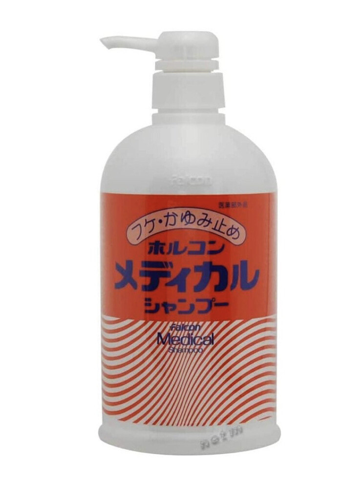 SHOWA KAGAKU Falcon Medicated Medical Shampoo — шампунь против перхоти 800 мл.