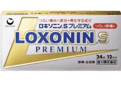 Жаропонижающее и обезболивающее средство, 24шт Loxonin S Premium