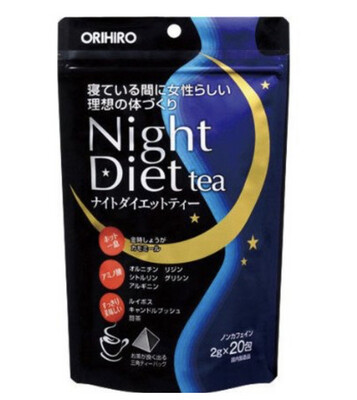 Night diet tea Ночная диета, чай 20 пакетиков ORIHIRO.