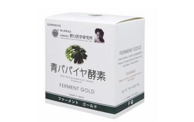 Энзимы зеленой папайи + ресвератрол FERMENT GOLD、компания Tachibana Foresight, 30 пакетиков по 3гр
